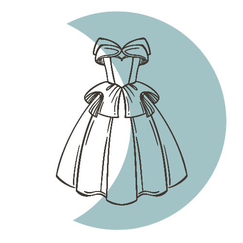 Robe plissée serrée, soie