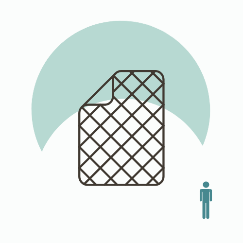 [620] Protège matelas 1 pers