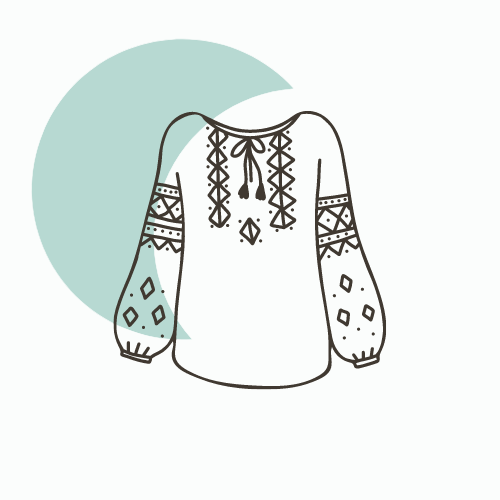 Chemisier soie, lin, brodé