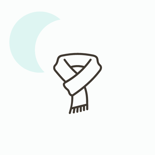 Foulard - écharpe de petite taille