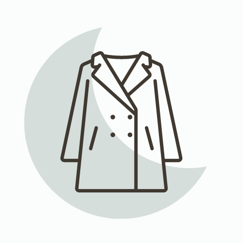 Veste simple, microfibre