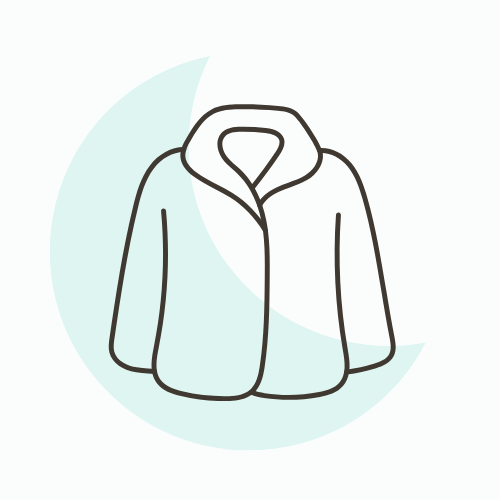 Veste laine ou tergal