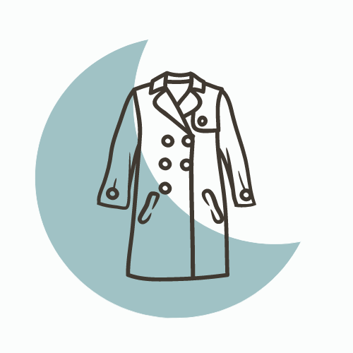 Imperméable doublé, spécial