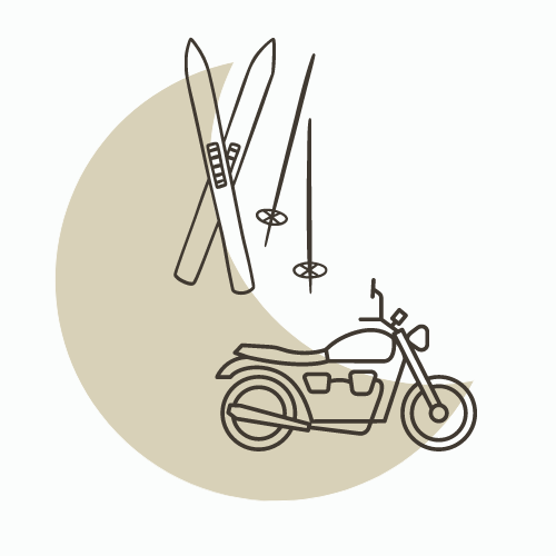 Vêtements de moto et ski (prix minimum)